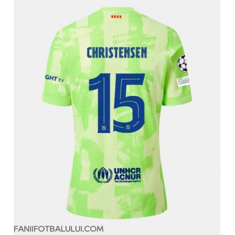 Barcelona Andreas Christensen #15 Tricou Fotbal Replică 2024-25 Barbati Treilea